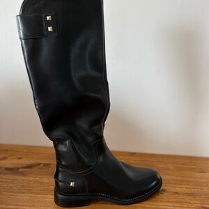 Franco Sarto Black Tall Boots